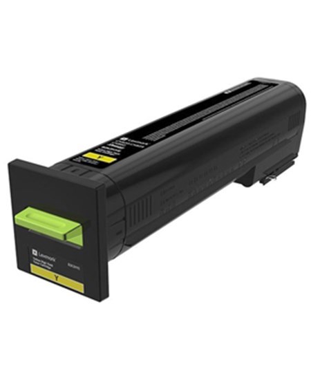 CX820/CX860 yellow toner 17k (Corporate)