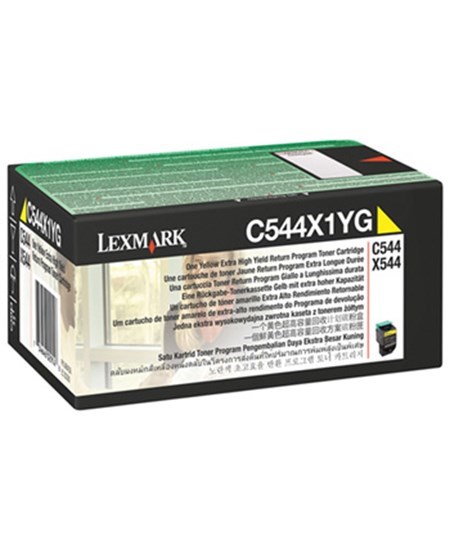 C544 yellow extra high yield toner 4K