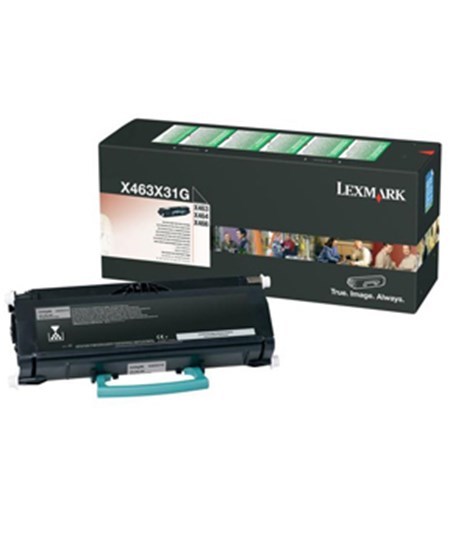 X463/466 black toner 15k (Corporate)