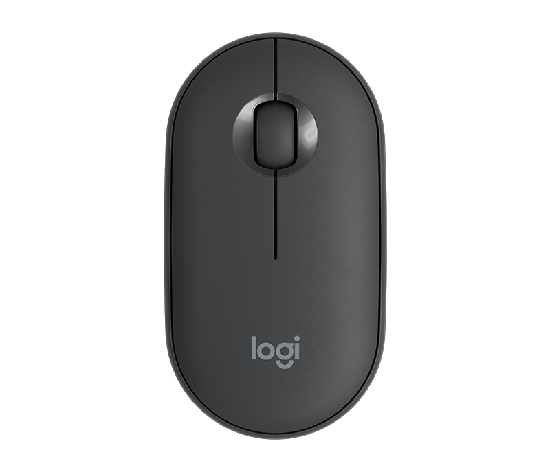 Logitech Pebble M350 Wireless Mouse, Graphite