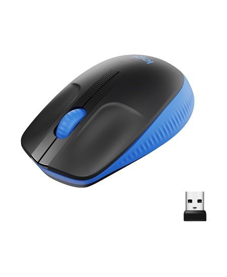 M190 Full-size wireless mouse, Blue