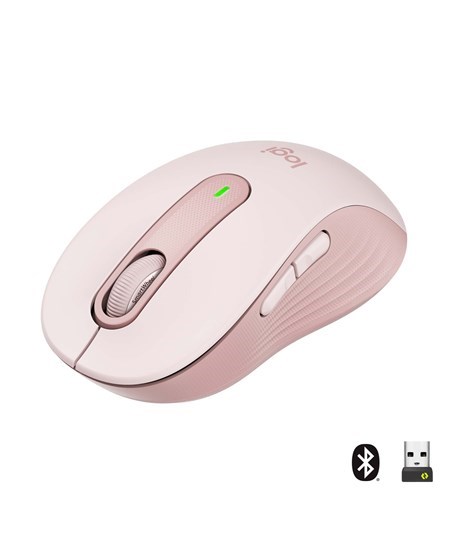 Logitech Signature M650 Wireless Mouse, Rose