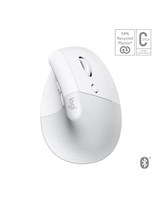 Lift for Mac Vertical Ergonomic Mouse, Off-White/Pale Grey