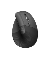 Lift Vertical Ergonomic Mouse for Business, Graphite/Black