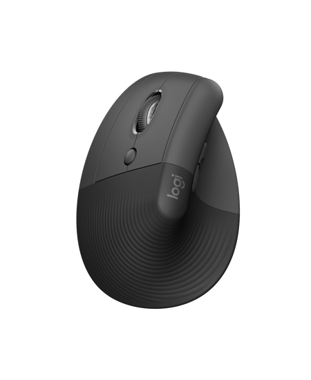 Lift Left Vertical Ergo Mouse for Business, Graphite/Black