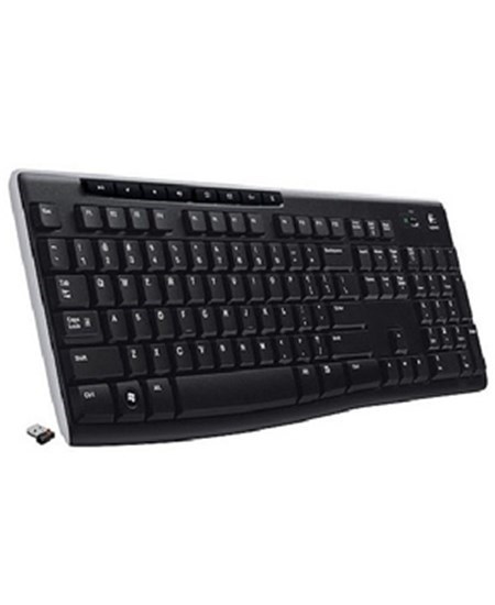 K270 Wireless Keyboard, Black (Nordic)