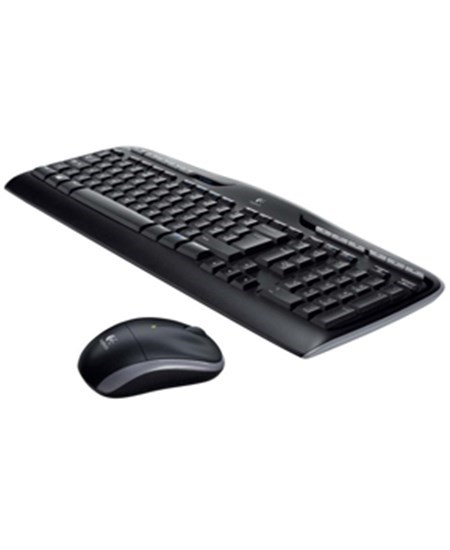 MK330 Wireless Desktop Set, Black (Nordic)