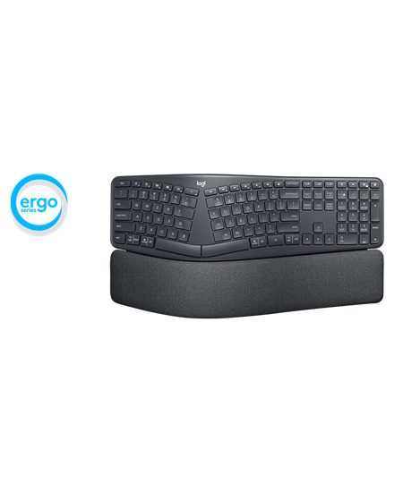 K860 ERGO Keyboard, Graphite (Nordic)