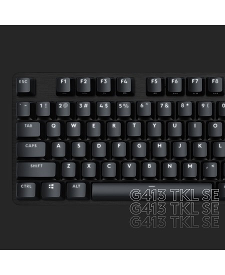 G413 TKL SE Mechanical Gaming Keyboard, Black