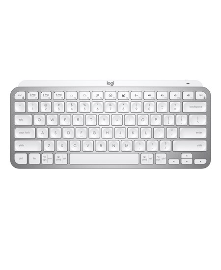 MX Keys Mini Minimalist Wireless Keyb, Pale Grey (Nordic)