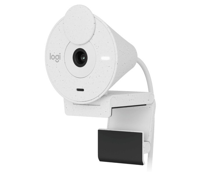Logitech Brio 300 Full HD webcam, Off-white