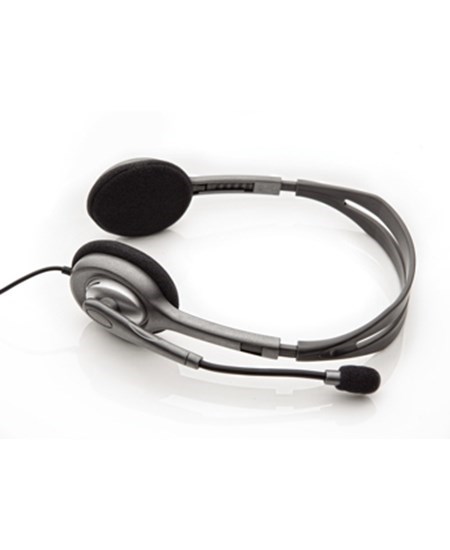 H110 Stereo Headset, Grey