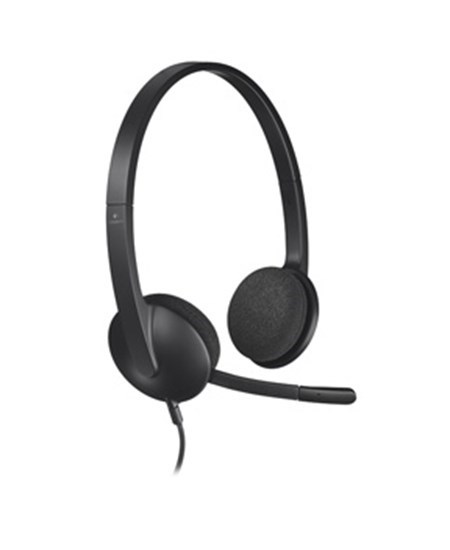 H340 USB Headset, Black