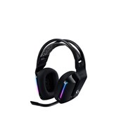 G733 LIGHTSPEED Wireless RGB Gaming Headset, Black