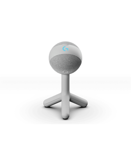 Yeti Orb RGB Gaming Mic with LIGHTSYNC, Off-white