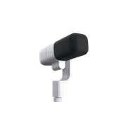 G Yeti Studio Active Dynamic XLR Broadcast Mic, Off White