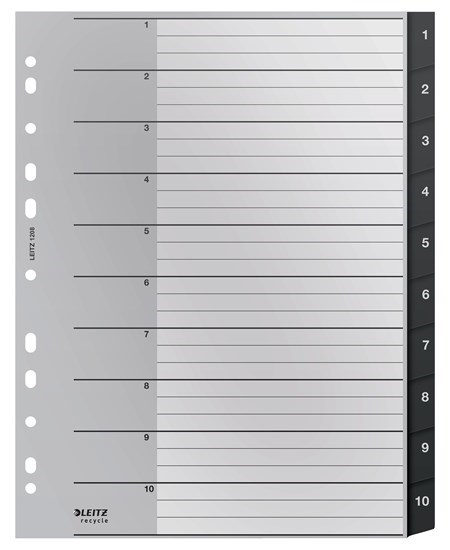 Register recycle PP A4 1-10 sort