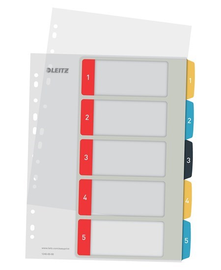 Register printbar PP A4+ 1-5 Cosy farver