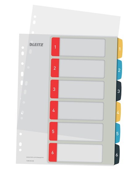 Register printbar PP A4+ 1-6 Cosy farver