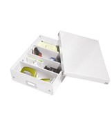 Organizer boks Click&Store mellem hvid