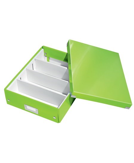 Organizer boks Click&Store mellem grøn