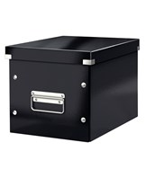 Storage Box Click&Store Cube M Black