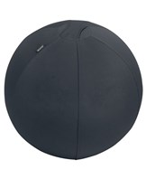 Sitting Ball Ergo 55cm.Anti-Roll-Away, Dark Grey