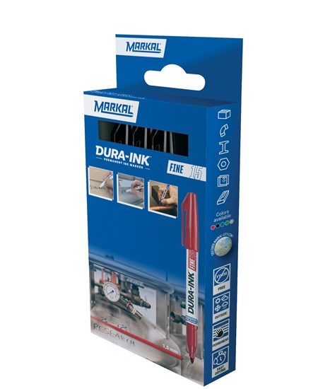 Dura Ink Fine 15 Retail Pack (3) black