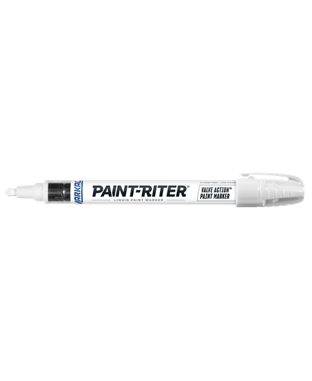 Markal Paint-Riter Valve Action White