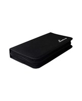 MediaRange Media storage wallet for 48 discs, Black