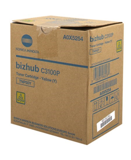 Bizhub C3100P yellow toner