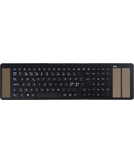 Mousetrapper Type Keyboard, Black