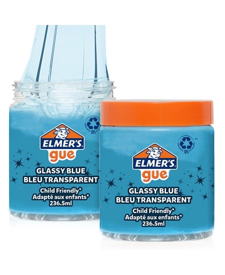 Elmer\'s 236ml Gue færdiglavet slim blå