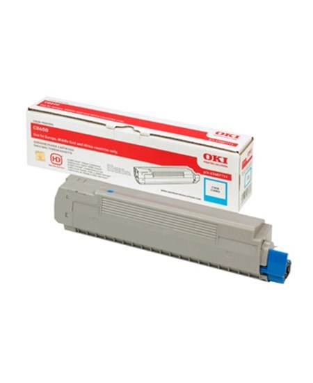 C8600/C8800 toner cyan 6k