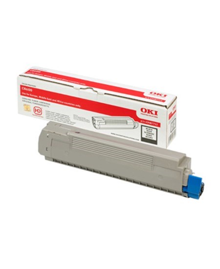 C8600/C8800 toner black 6k