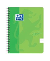 Oxford Touch notesbog A5+ linjerert 70 ark 90g grøn