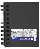 Oxford Skitseblok A6/80ark 100g dobbeltspiral