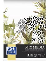 Oxford Mixed media-kunstblok a4/25 ark 225 g limet