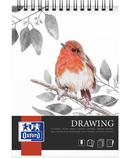 Oxford Kunsttegneblok oxford a3/30 ark 160 g dobbeltspiral