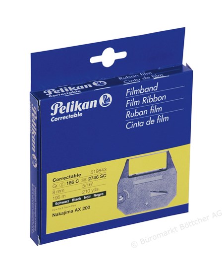 compatible impact ribbon Gr186C black