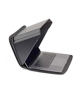 4 in 1 Sun Shade Vegan Leather Sleeve 13'' MacBook, Black