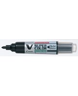 Marker V-Super Color BG rund 0,9mm sort