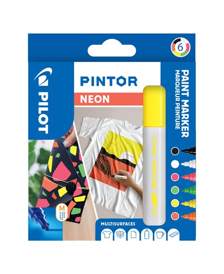 Marker Pintor Medium Neon 1,4 ass (6)