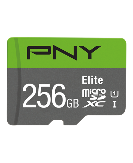 PNY Micro SDXC Elite 256GB Class 10 w/adapter