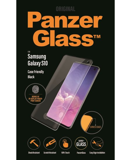 PanzerGlass Samsung Galaxy S10 Fingerprint, Black (CaseFrien