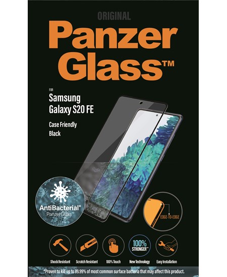 PanzerGlass Samsung Galaxy S20 FE Case Friendly AB, Black