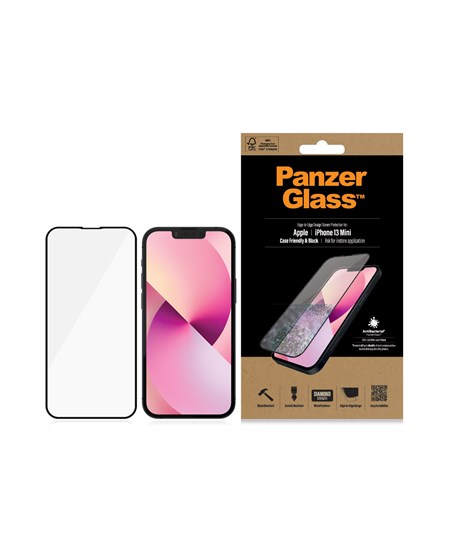 PanzerGlass iPhone 13 Mini (CF) AB, Black