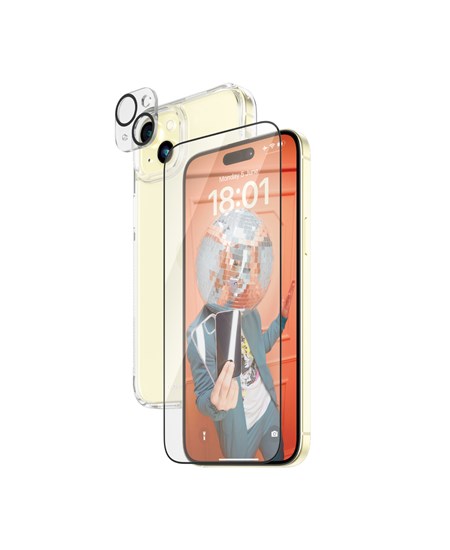 PanzerGlass iPhone 15 Plus UWF Bundle