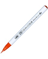 Zig Clean Color Pensel Pen 023 fl. Skarlagensrød