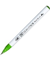 Zig Clean Color Pensel Pen 047 fl. Majgrøn